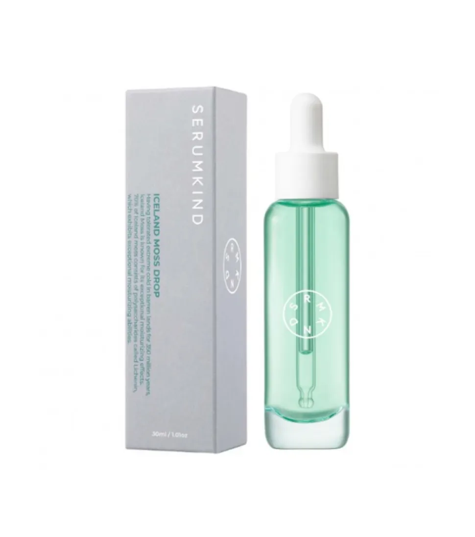 Sérum facial calmante Iceland Moss Drop - Piel seca, deshidratada y sensible