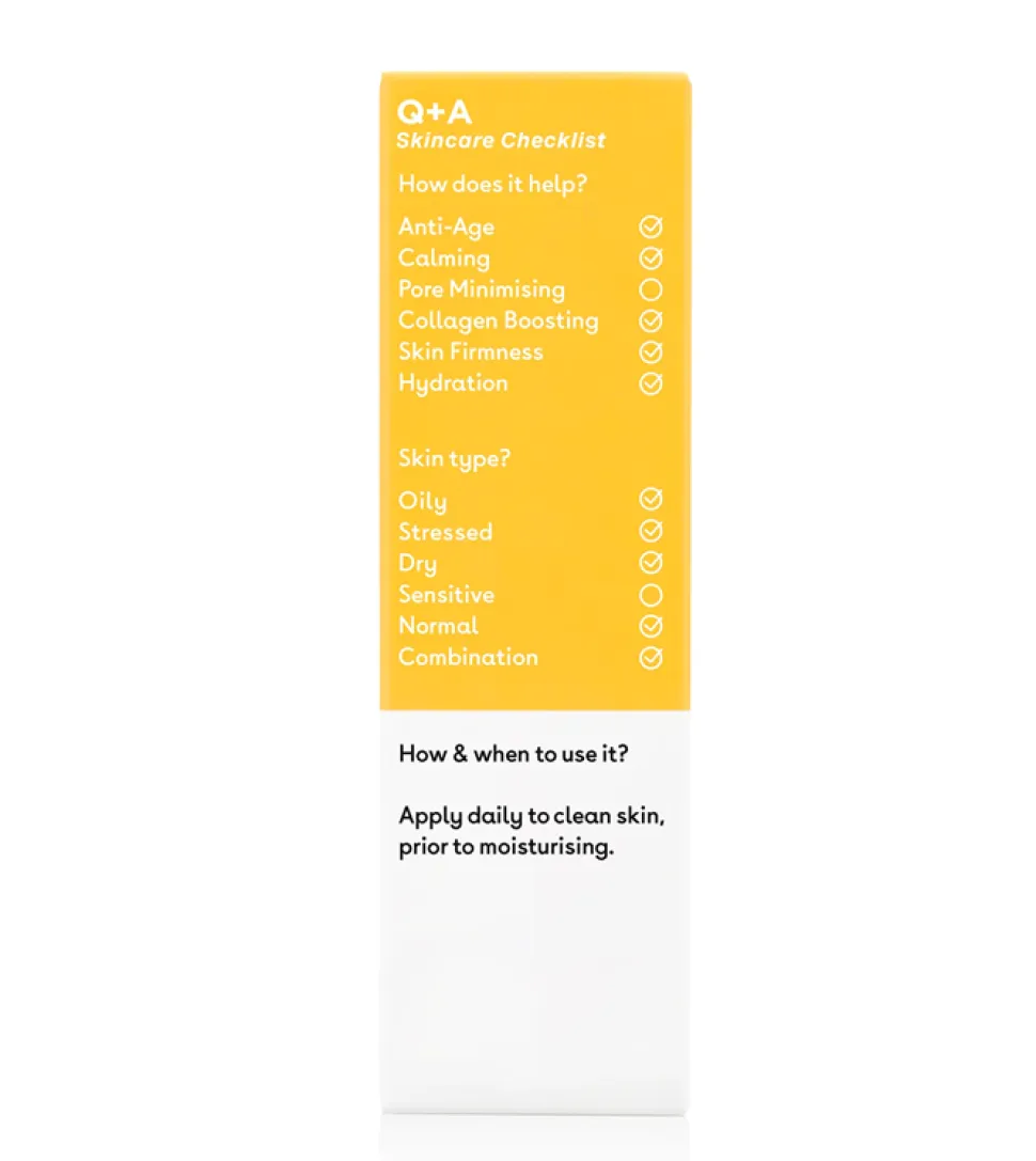Sérum facial con péptidos