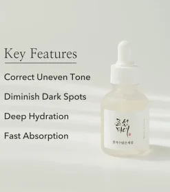 Sérum facial iluminador de arroz + arbutina Glow Deep - 60ml