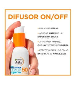 Sérum facial protector Delial Invisible Super UV SPF50+ Ceramide Protect