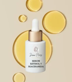 Sérum facial retinol y niacinamida