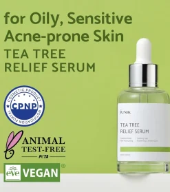 Sérum facial Tea Tree Relief - Piel acnéica