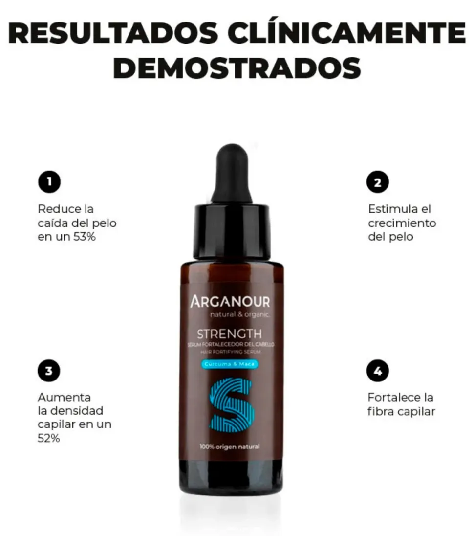 Sérum fortalecedor del cabello