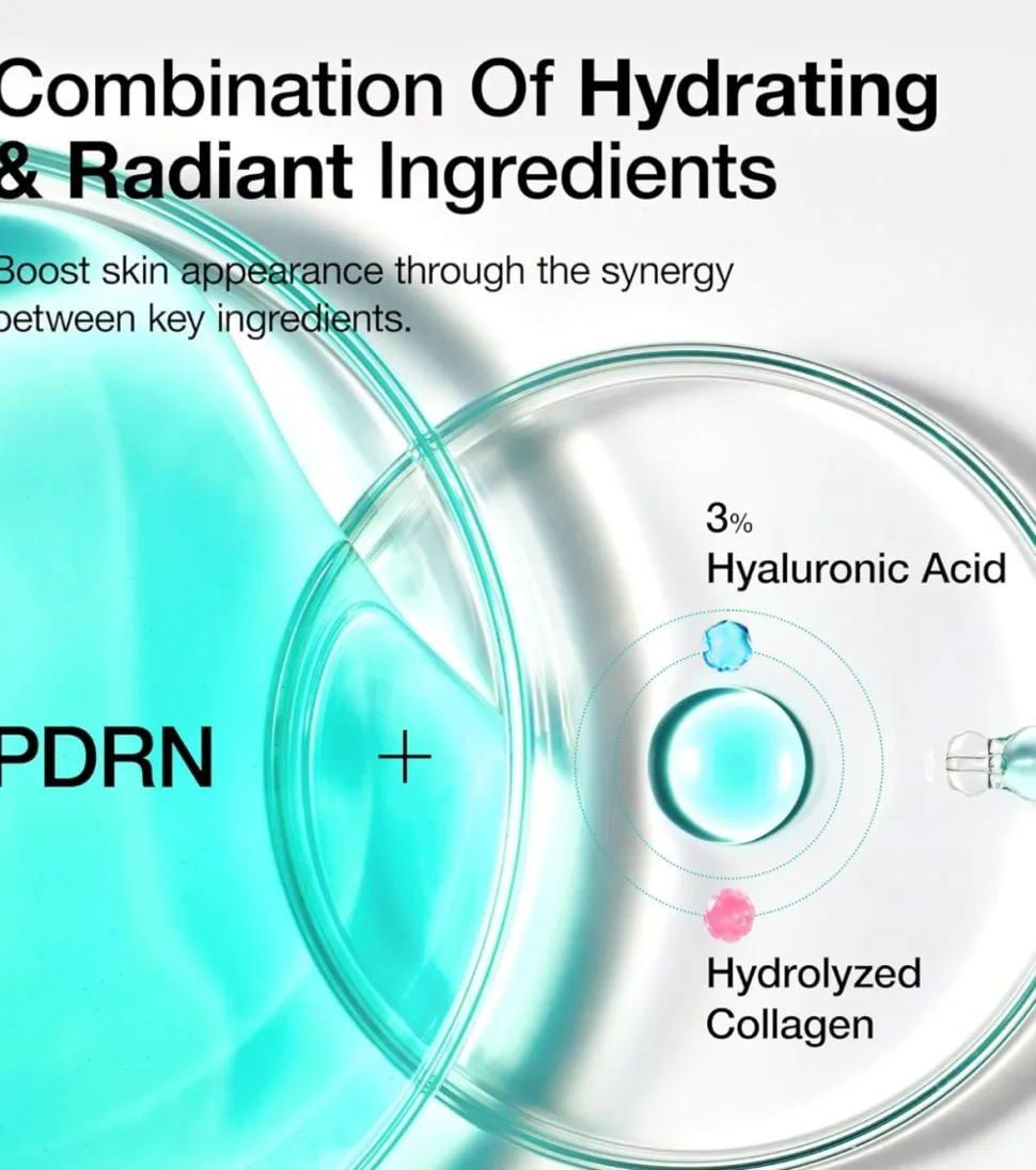 Sérum hidratante con ácido hialurónico PDRN Capsule 100