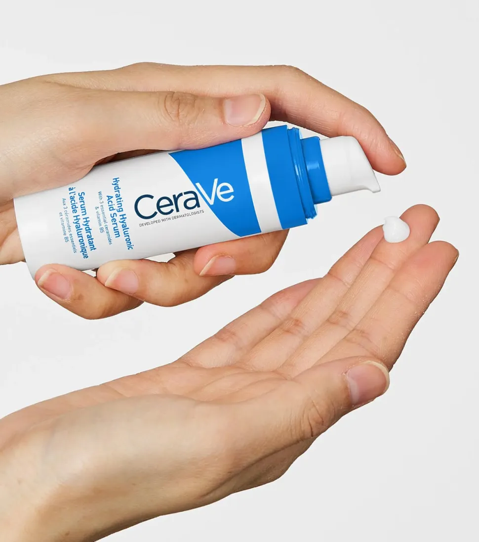 Sérum hidratante con Ácido Hialurónico, Ceramidas y Vitamina B5