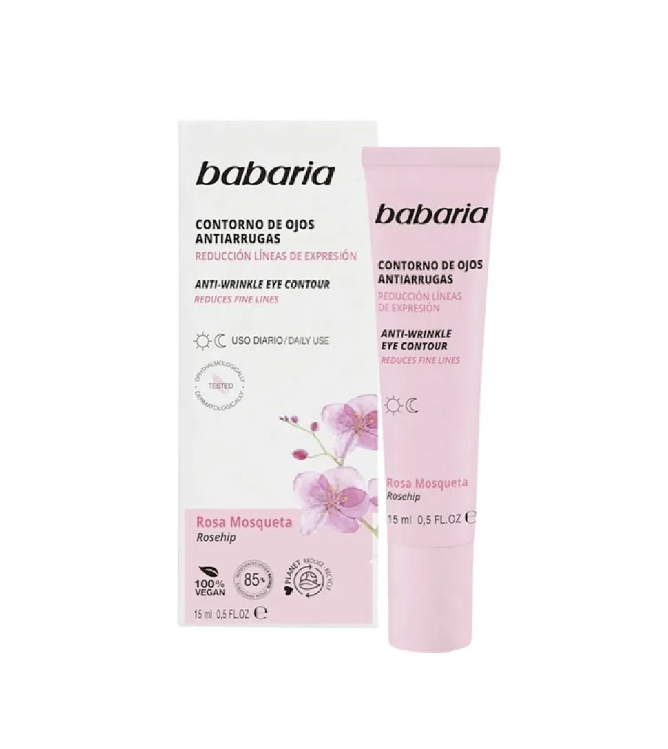 Sérum para el contorno de ojos con rosa mosqueta
