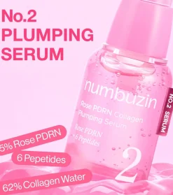 Sérum rellenador No.2 Rose PDRN Collagen Plumping