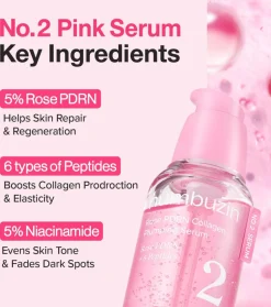 Sérum rellenador No.2 Rose PDRN Collagen Plumping