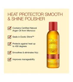 Sérum termoprotector con aceite de argán Smooth & Shine