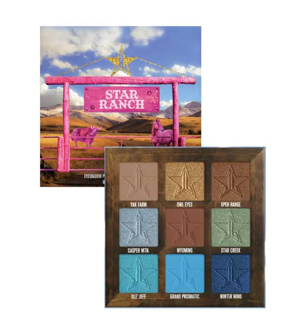 *Star Ranch* - Paleta de sombras de Ojos