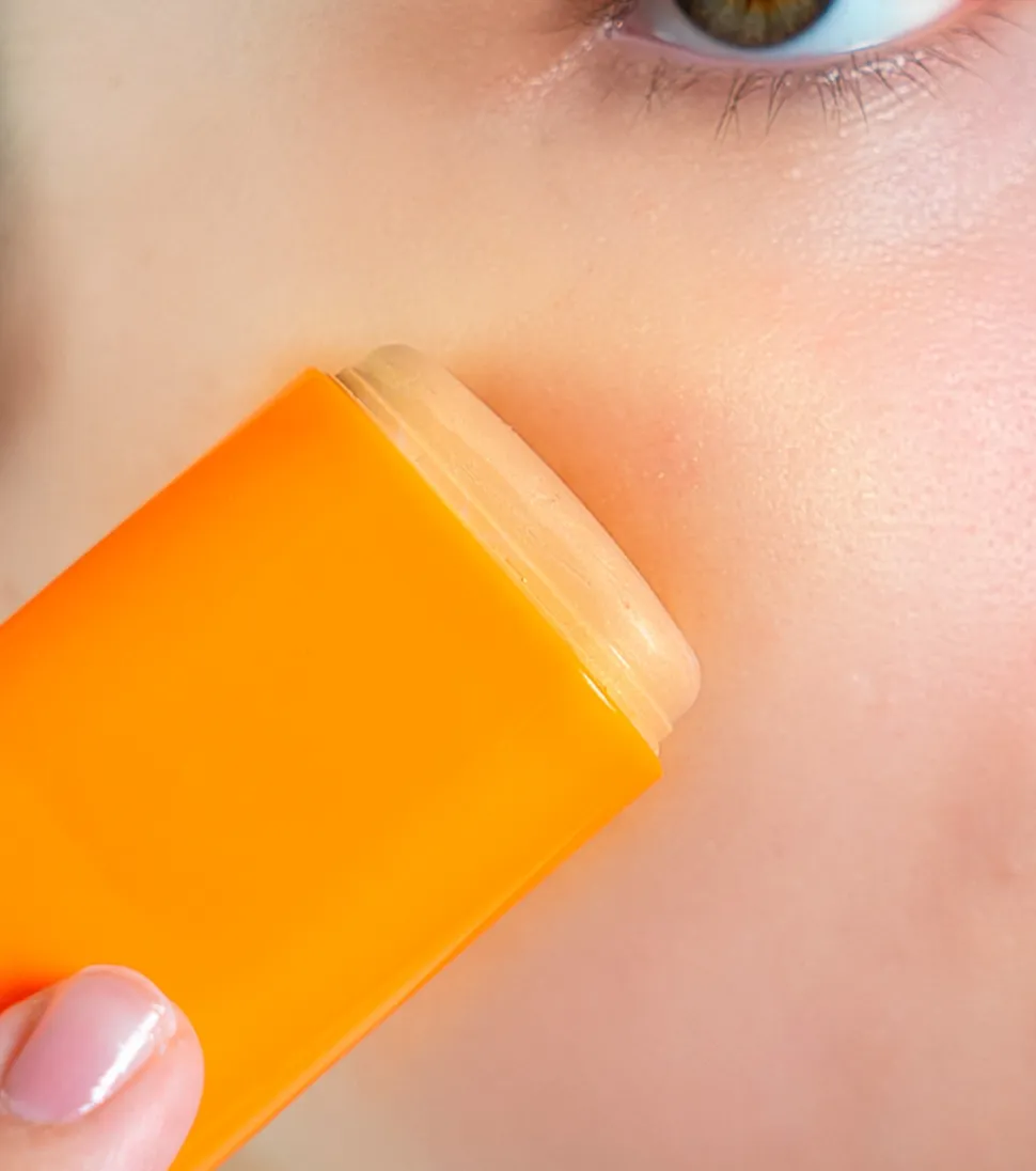 Stick solar facial SPF 50+ - Glow Effect