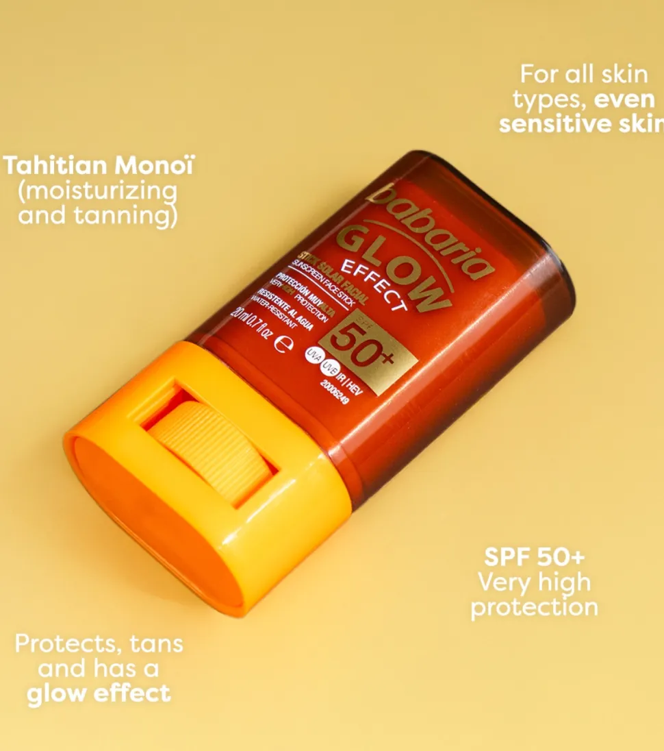 Stick solar facial SPF 50+ - Glow Effect