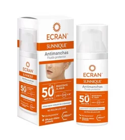 *Sunnique* - Fluido protector solar facial antimanchas SPF50+