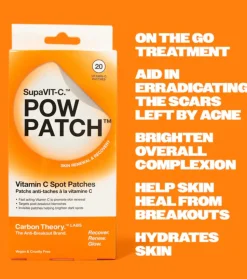 *SupaVIT-C* - Parches anti-imperfecciones Pow Patch - 20ud