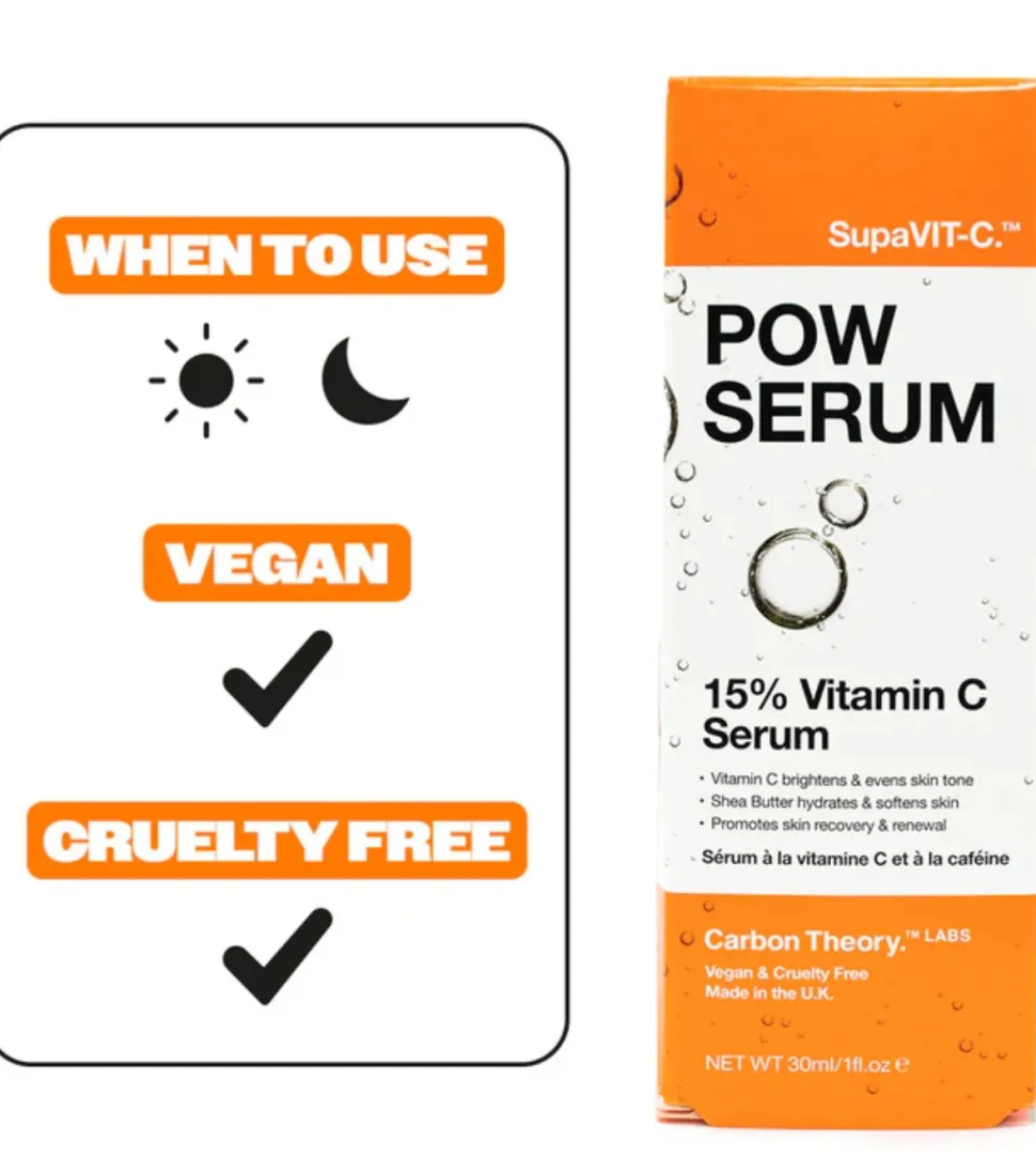 *SupaVIT-C* - Sérum facial con vitamina C 15% Pow Serum