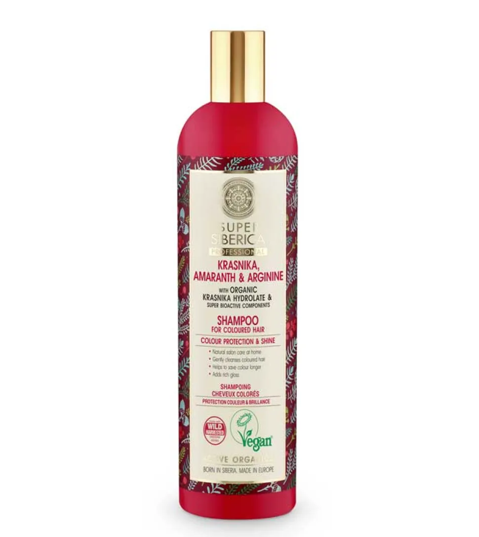 *Super Siberica* - Champú para cabello teñido - Arándano de kamchatka, amaranto y arginina