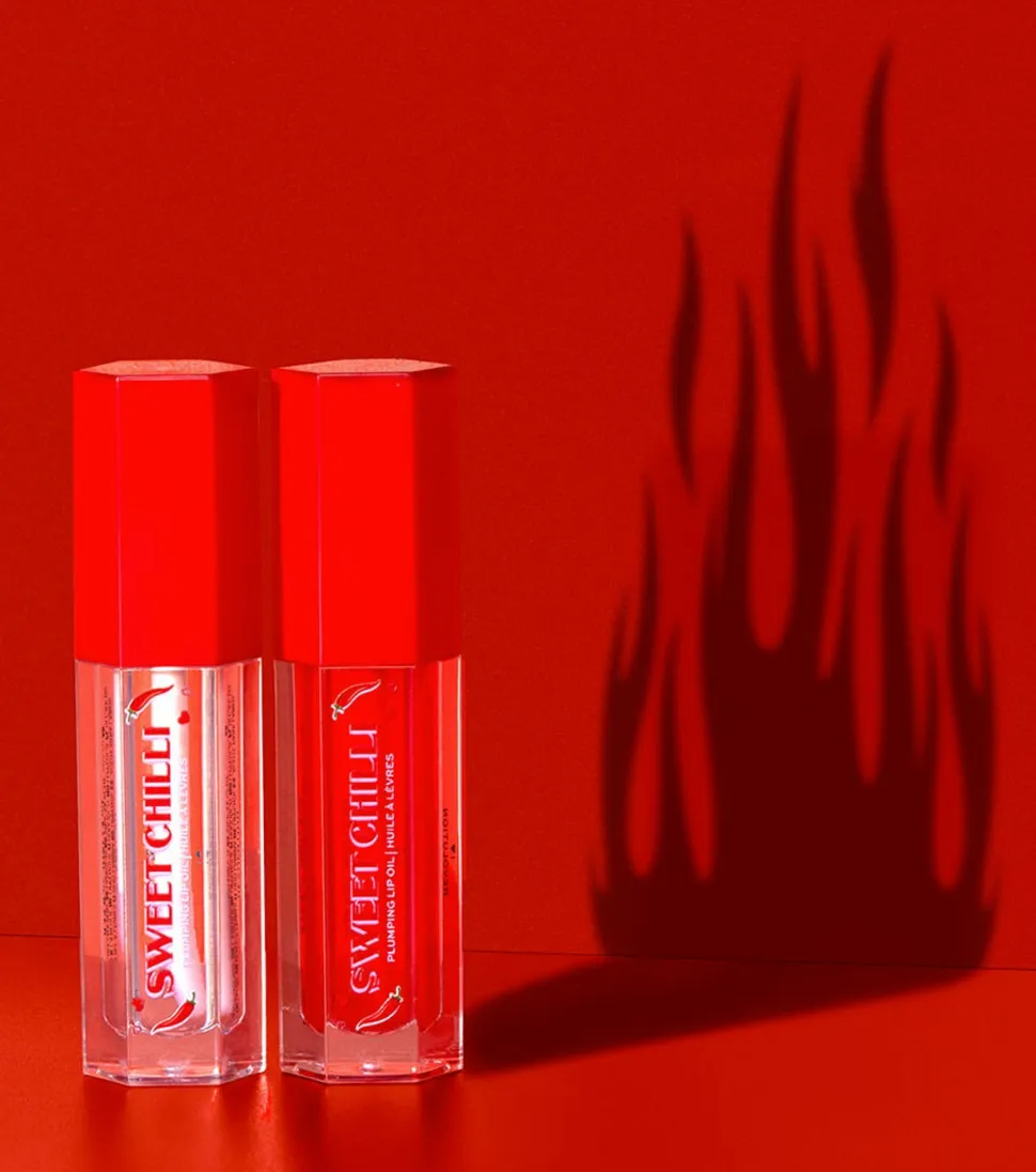 *Sweet Chilli* - Aceite de labios voluminizador - Clear