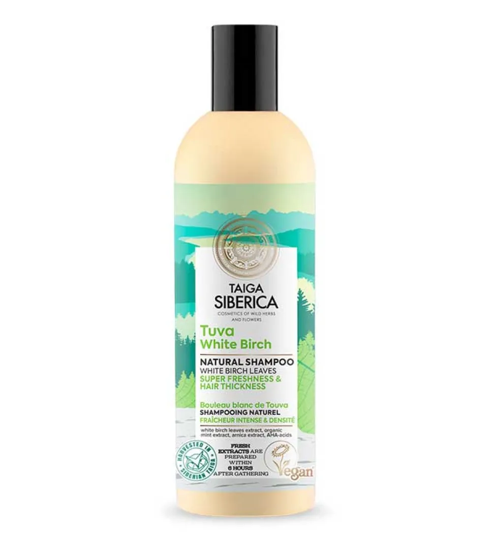 *Taiga Siberica* - Champú natural - Abedul blanco de Tuvá