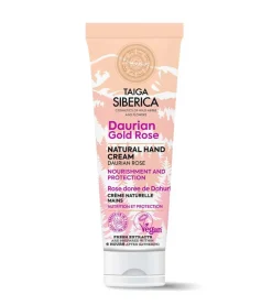 *Taiga Siberica* - Crema de manos natural - Rosa daúrica