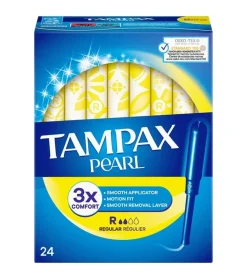 Tampones regular Pearl - 24 unidades
