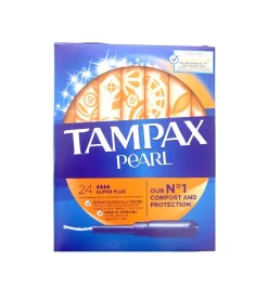 Tampones super plus Pearl - 24 unidades