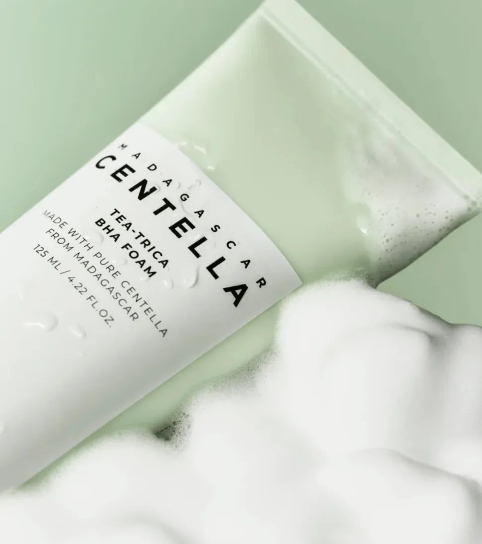 *Tea-Trica* - Espuma limpiadora con Centella Asiática de Madagascar