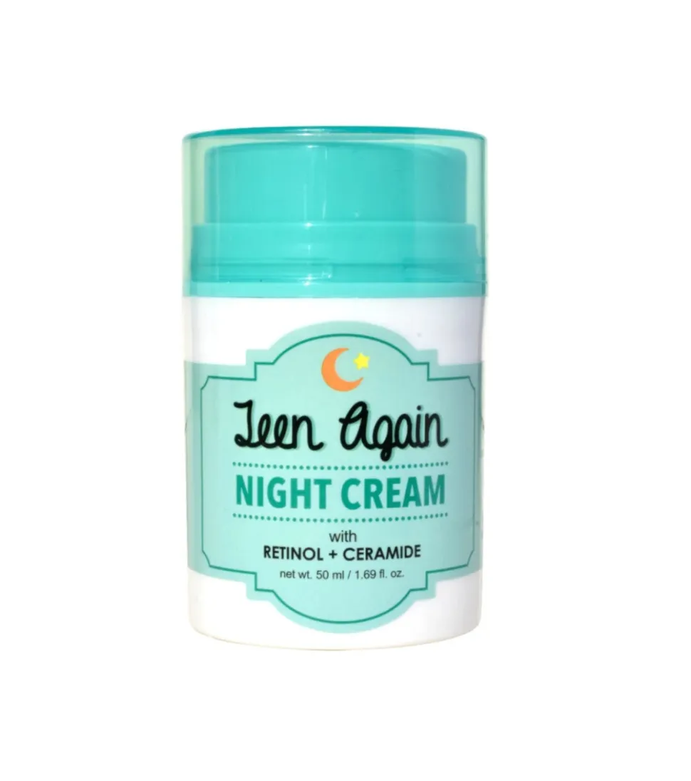 *Teen Again* - Crema facial de noche con retinol y ceramidas