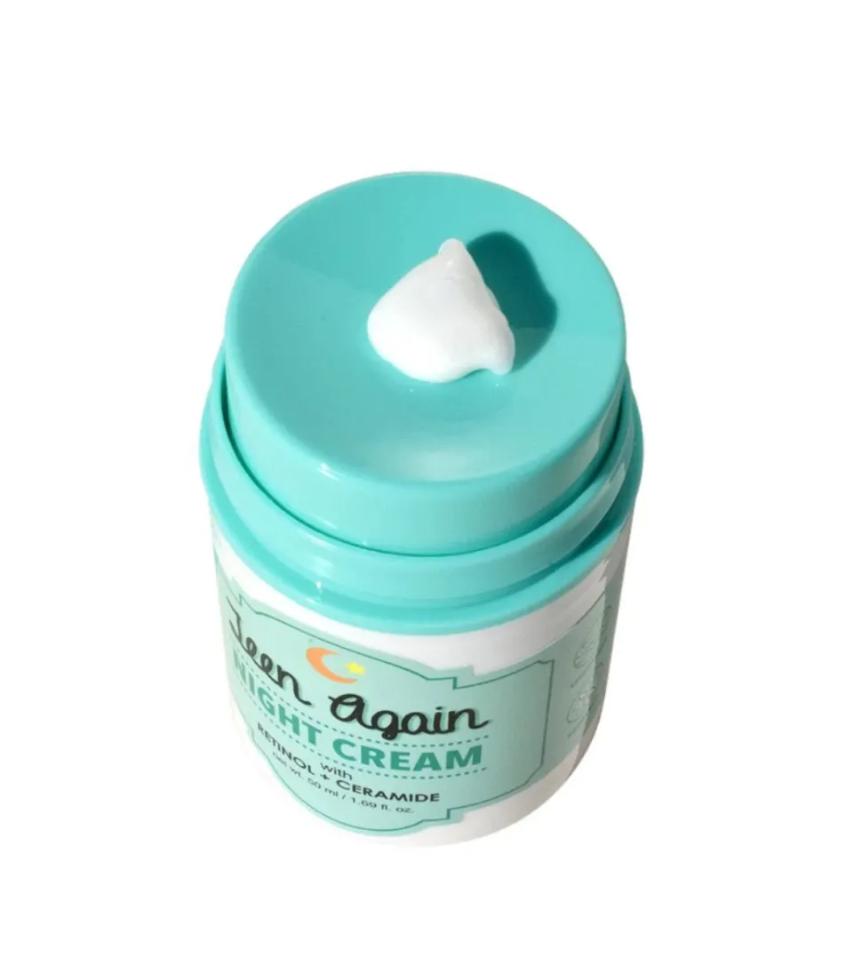 *Teen Again* - Crema facial de noche con retinol y ceramidas