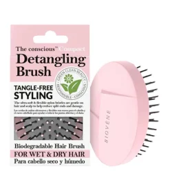 *The conscious* - Cepillo detangling compacto biodegradable - Ice pink