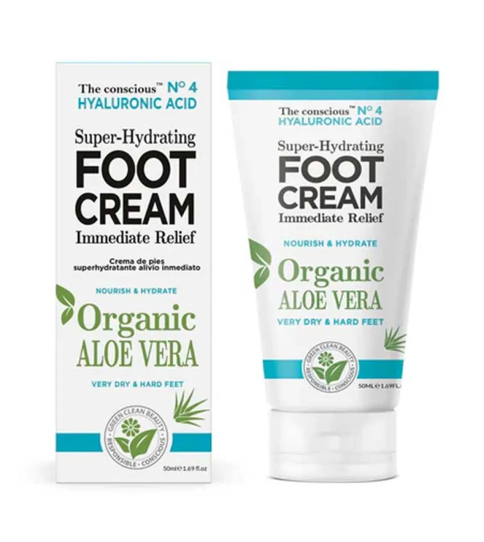 *The conscious* - Crema hidratante para pies con ácido hialurónico