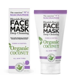 *The conscious* - Mascarilla facial limpiadora de poros con niacinamida Blemish-Rescue