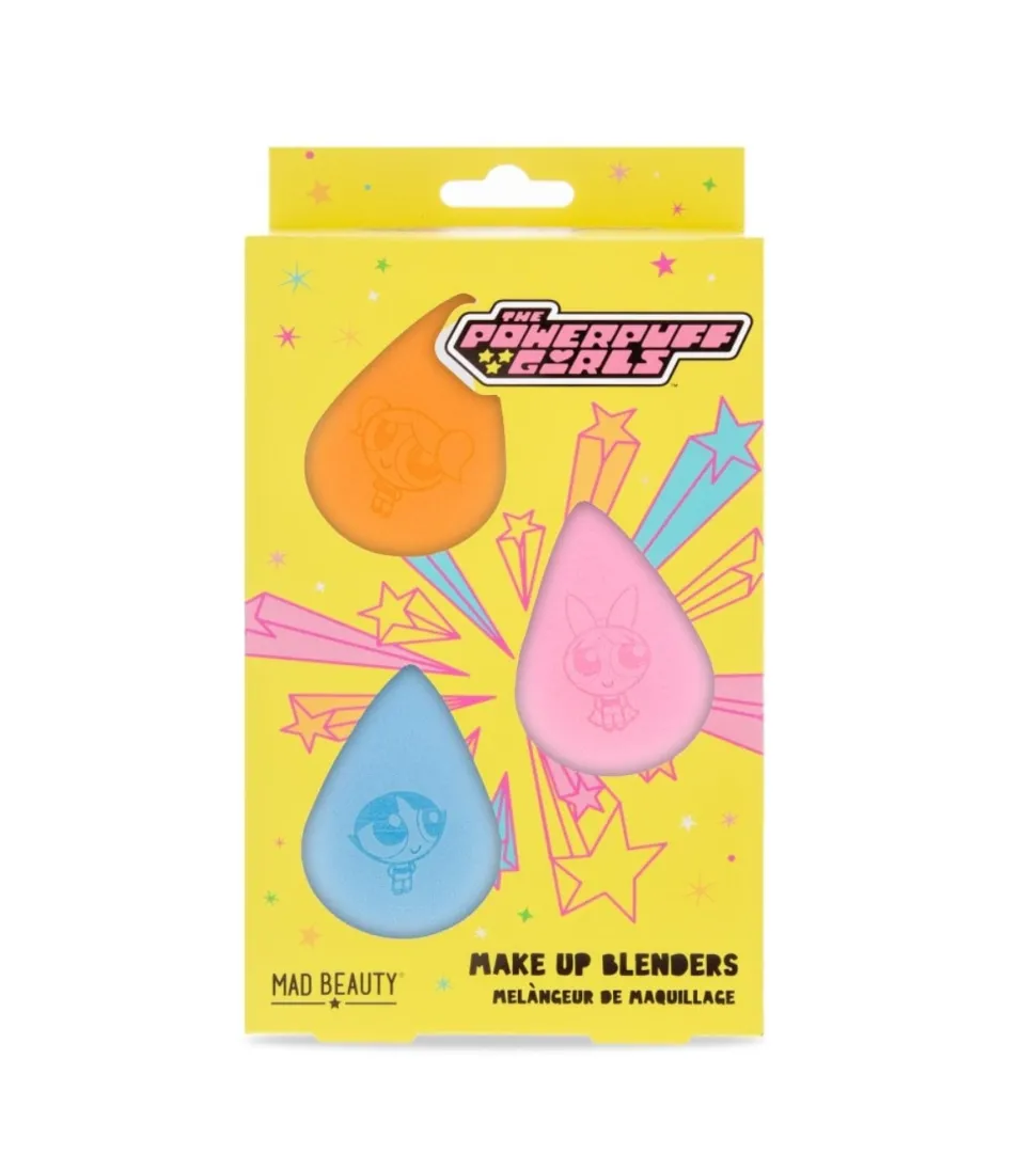 *The Powerpuff Girls* - Trío de esponjas de maquillaje