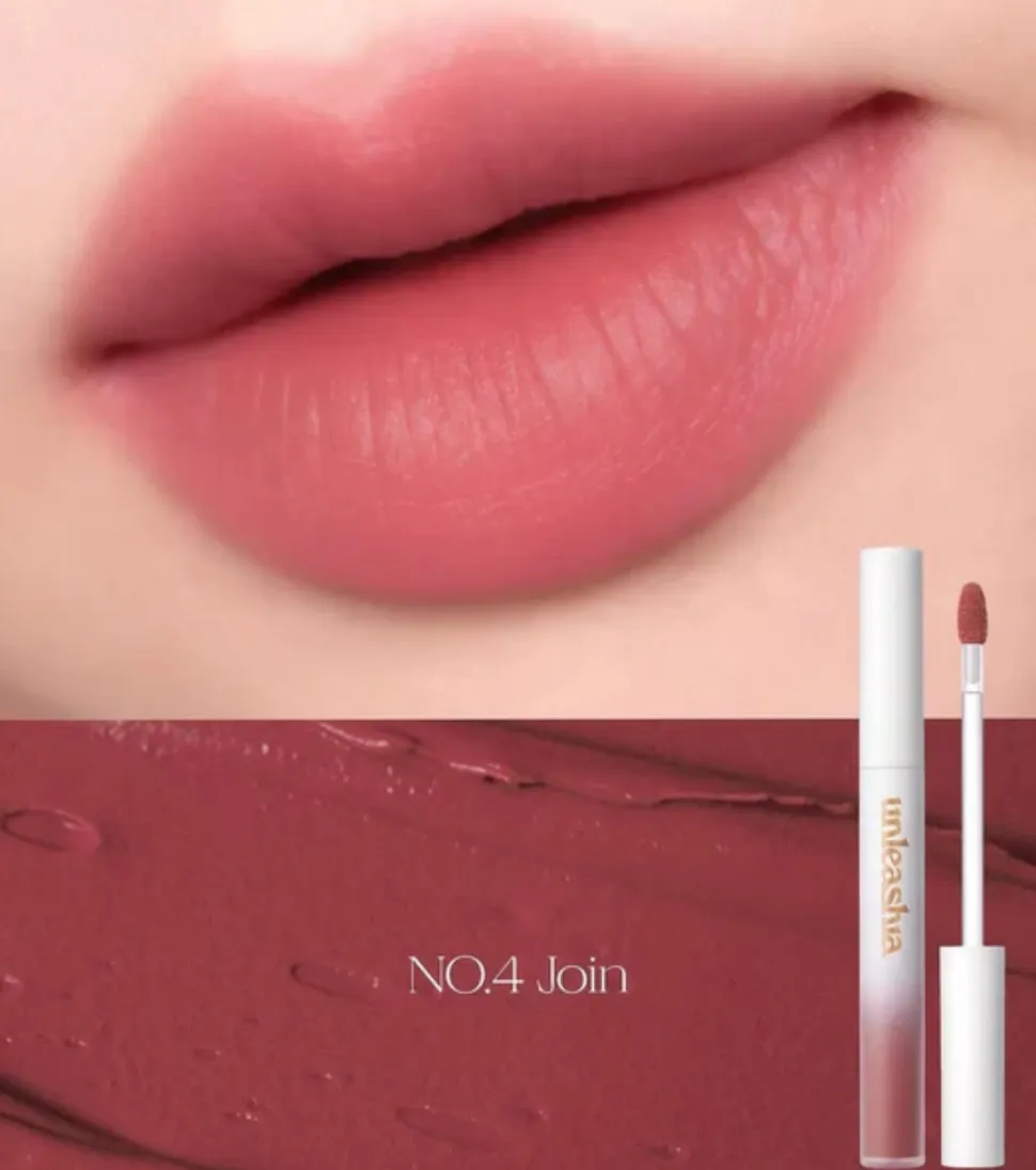 Tinte labial de color mate Luv Hug Velvet Tint - 04: Join