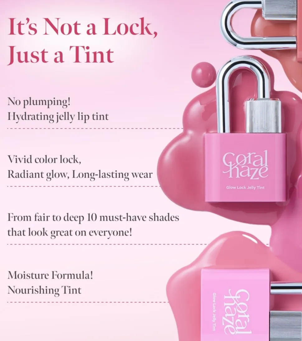 Tinte para labios Glow Lock Jelly Tint - 107: Petal