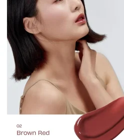 Tinte para labios Glowy Ampoule Tint - 02: Brown Red