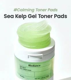 Tónico calmante en formato pads Sea Kelp - 60pcs