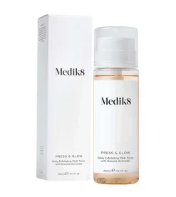Tónico exfoliante diario PHA con Activador Enzimático Press & Glow