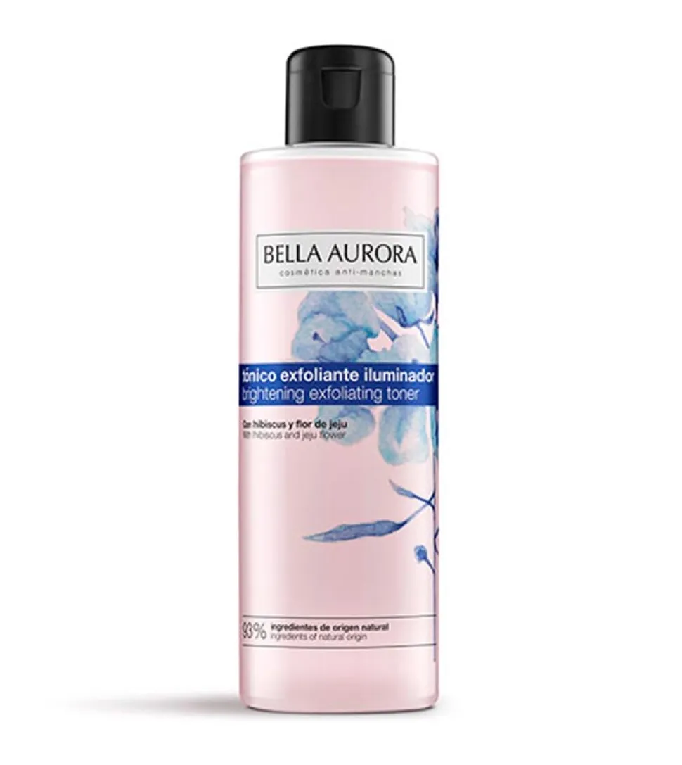 Tónico exfoliante iluminador
