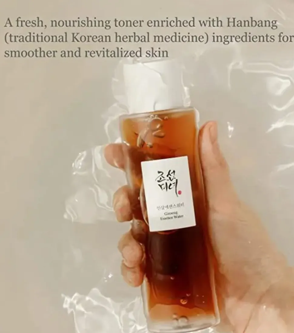 Tónico facial con esencia de ginseng - Formato viaje