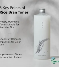 Tónico facial hidratante de arroz Rice Bran