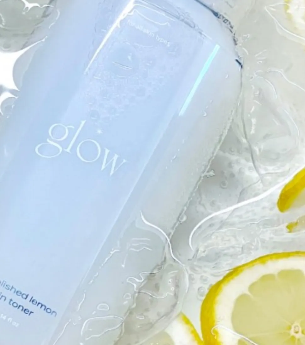 Tónico facial iluminador e hidratante Clean and Polished Lemon Vitamin