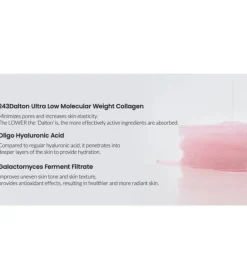 Tónico hidratante en formato pads Collagen Gel - 60pcs
