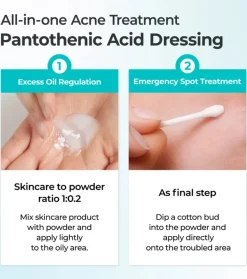 Tratamiento en polvo antiacné No.1 Pantothenic B5 Active Drying Powder