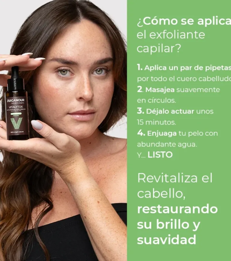 Tratamiento revitalizante de cuero cabelludo Vitalytox
