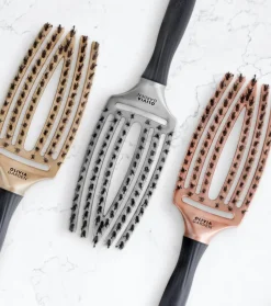 *Trinity* - Cepillo para cabello Fingerbrush - Gold