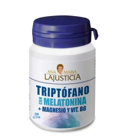 Triptófano con melatonina, magnesio y vitamina B6 - 60 comprimidos