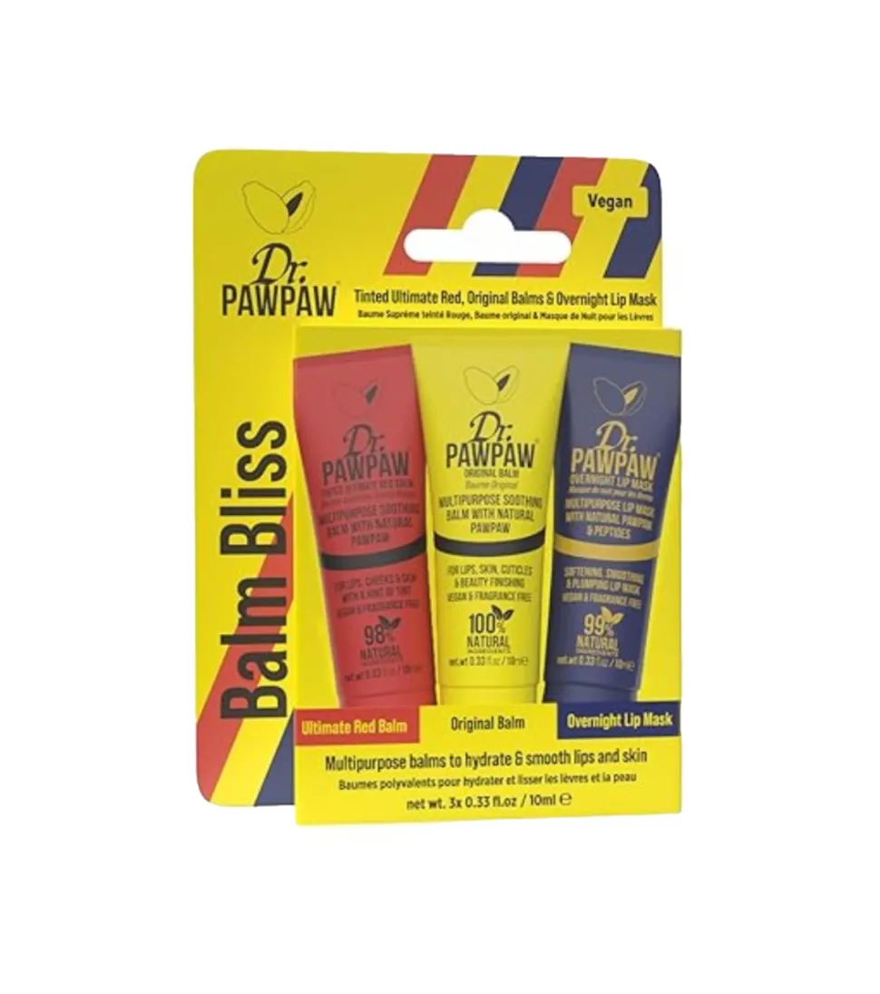 Trío de bálsamos labiales - Balm Bliss
