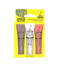 Trío de bálsamos labiales - Shimmering Collection