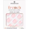 Uñas postizas Click-on French Manicure - 01: Classic French