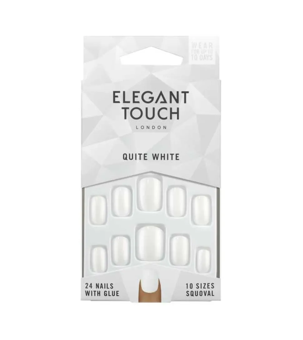 Uñas postizas Colour Nails - Quite White